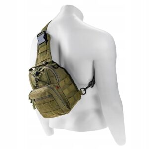 Krepšys Badger Outdoor Sling Tactical, 10L, žalias
