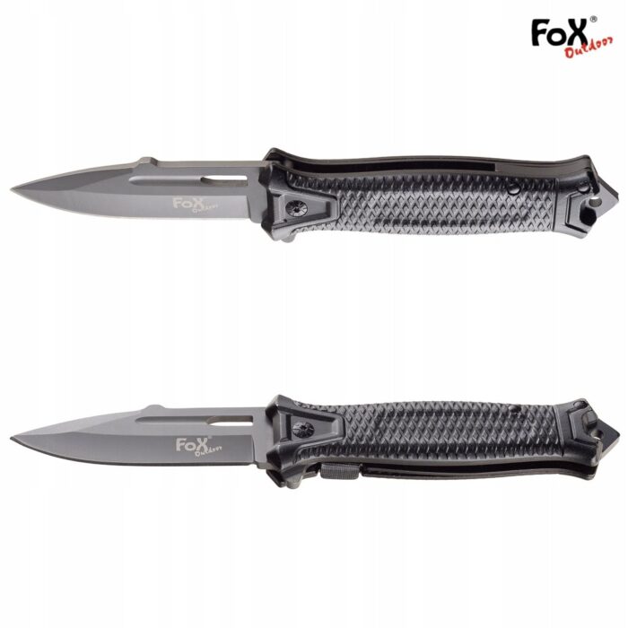 Atlenkiamas peilis Snake, juodas - Image 10