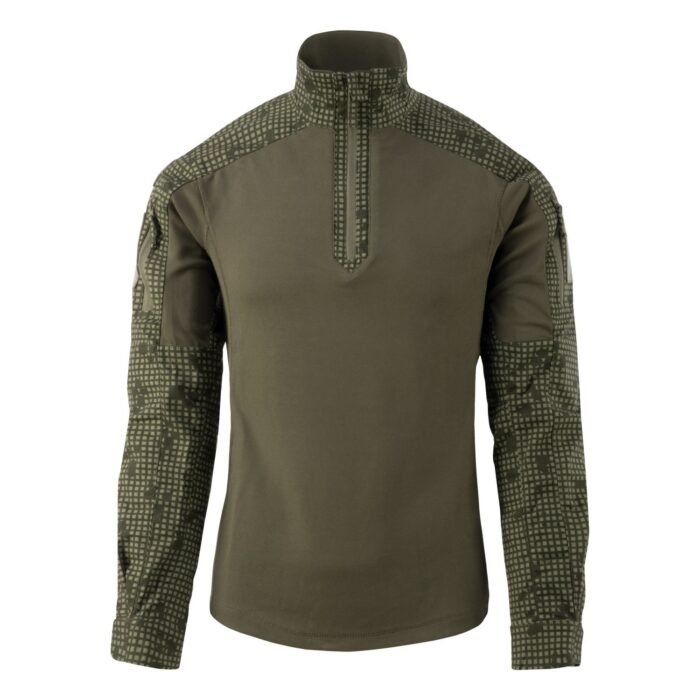Taktiniai marškinėliai Helikon-Tex MCDU Combat Shirt, Woodland - Image 2