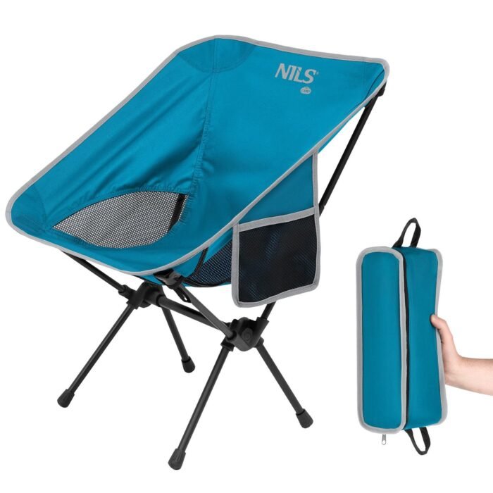 Turistinė kėdė Nils Camp Ultralight NC3320, mėlyna - Image 3