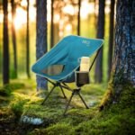 Turistinė kėdė Nils Camp Ultralight NC3320, mėlyna - Image 11