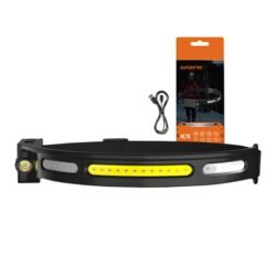 Galvos žibintuvėlis Superfire HL76, 210lm, USB-C