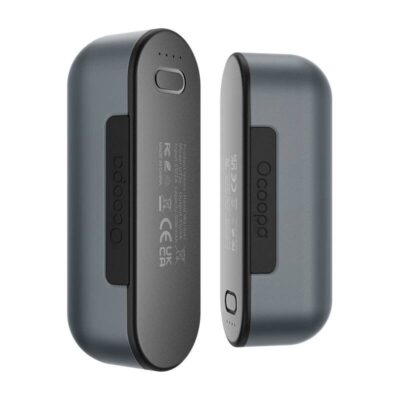 Rankų šildytuvas Powerbank Ocoopa UT2s 2x5000mAh, USB-C, pilkas