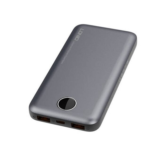 Išorinė baterija Powerbank LDNIO Ultra Slim P10, 10000mAh, pilka - Image 3