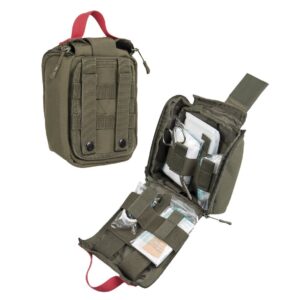 Individualus pirmosios pagalbos rinkinys IFAK Leina, 25 dalių, žalias