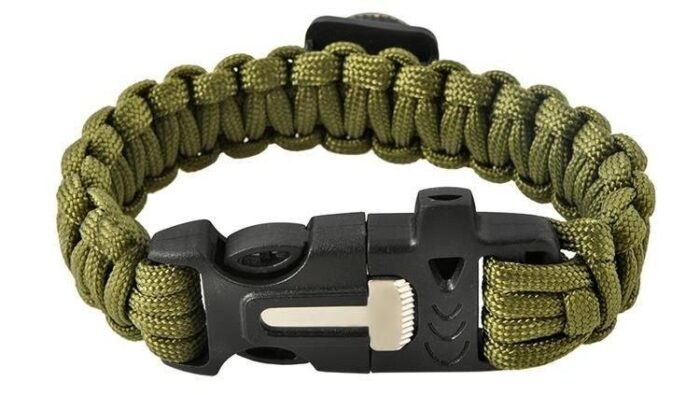 Išgyvenimo apyrankė Paracord 5in1 - Image 7