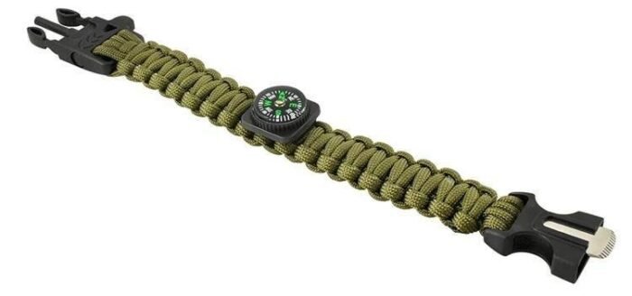 Išgyvenimo apyrankė Paracord 5in1 - Image 6