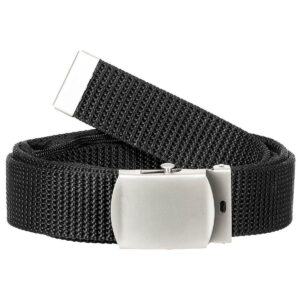 Kelnių diržas su kišene, 32mm, juodas