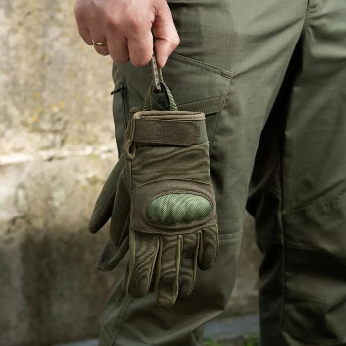 Taktinės pirštinės M-Tac Assault Tactical Mk.3, žalios - Image 5