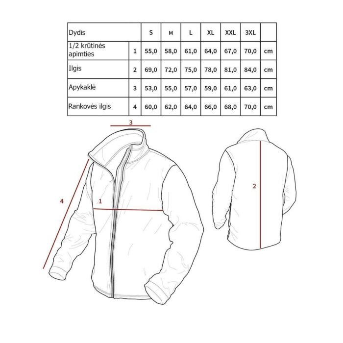 Striukė Combat, M95 CZ Camo - Image 4