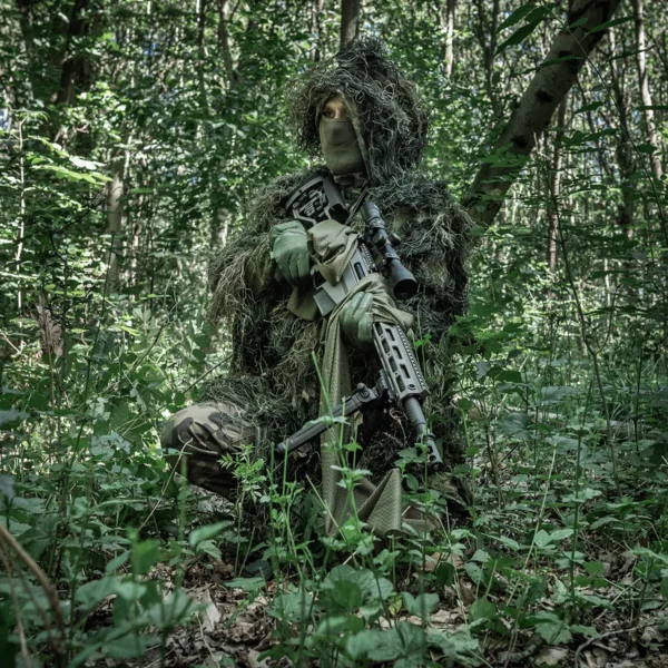 Ghillie kostiumas parka, Woodland, MFH - Image 7
