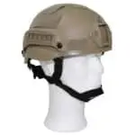 Airsoft šalmas US MICH 2002, ABS, MFH, rudas