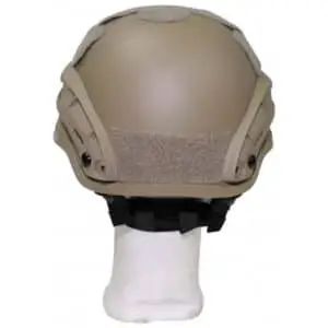 Airsoft šalmas US MICH 2002, ABS, MFH, rudas