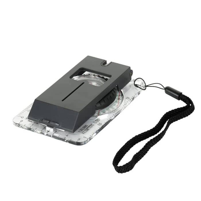 Kartografinis kompasas su veidrodžiu, didelis, M-Tac