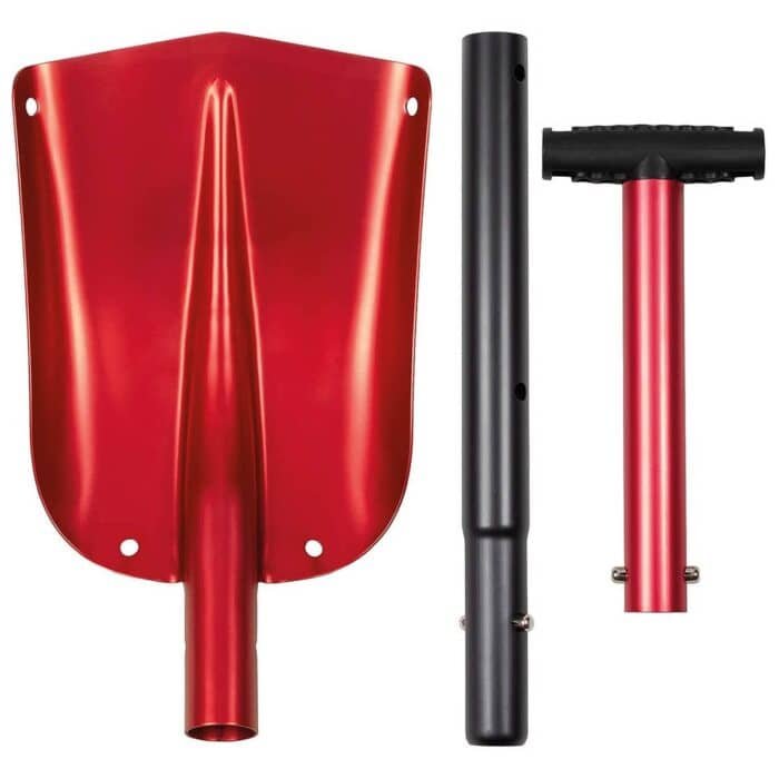 Sniego kastuvas Deluxe, aliuminis, 3-dalių, Fox Outdoor