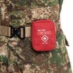Vaistinėlė FIRST AID MINI, raudona, Mil-Tec