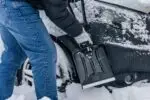 Sulankstomas sniego kastuvas, juodas, Mil-Tec