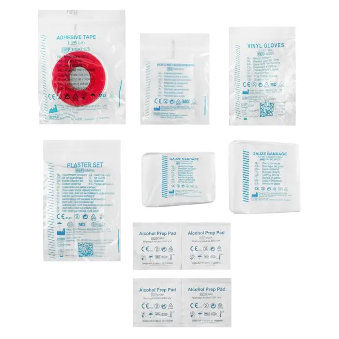 Vaistinėlė FIRST AID KIT Large, raudona, Mil-Tec