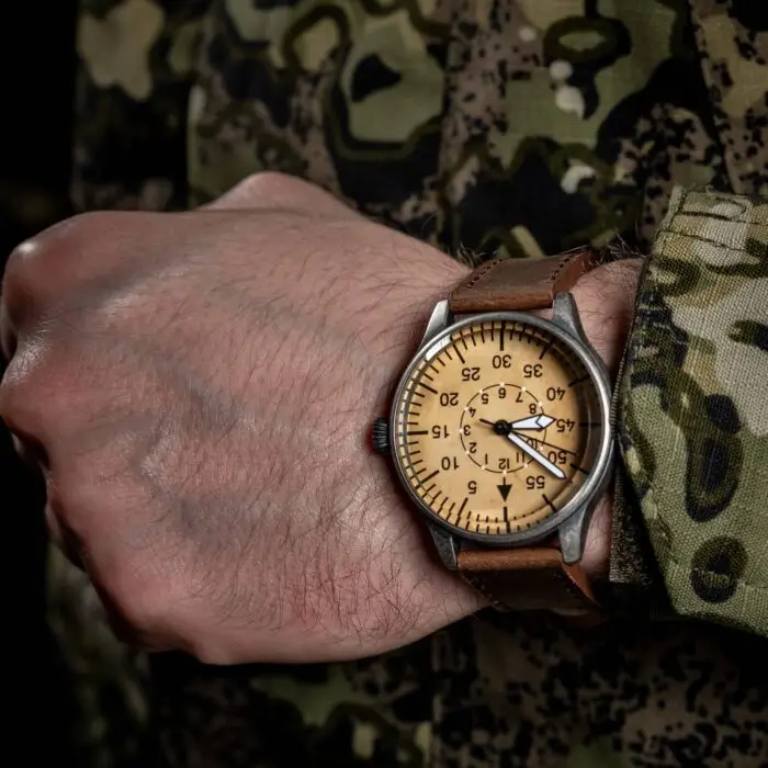 Laikrodis Vintage Army Quartz ME 109, Mil-Tec