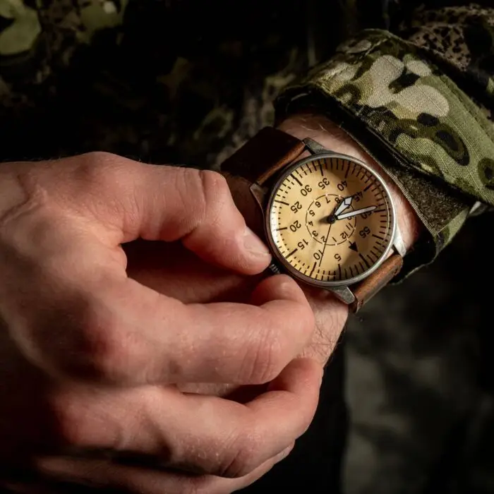 Laikrodis Vintage Army Quartz ME 109, Mil-Tec