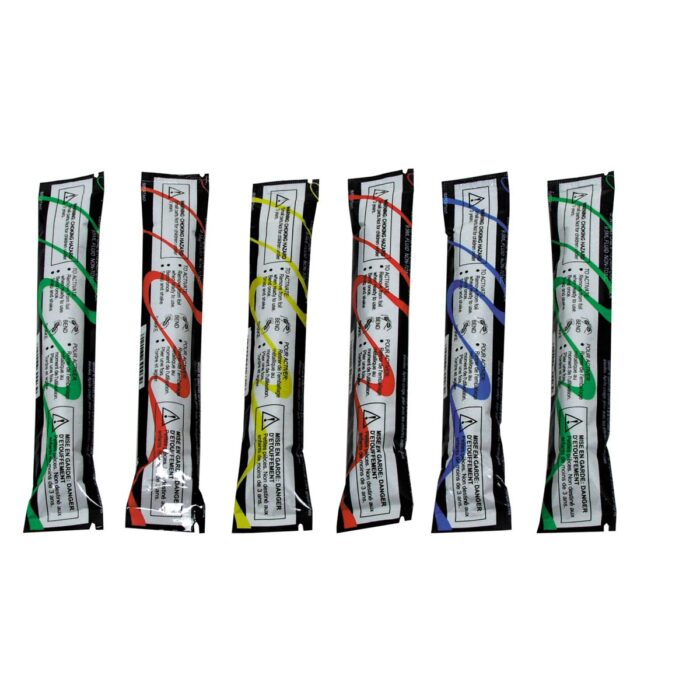 Šviečianti lazdelė, 15 x 1.5 cm, MFH, žalia