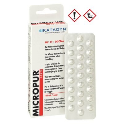 Vandens valymo tabletės Katadyn Micropur MF 1T, 100 tabl.