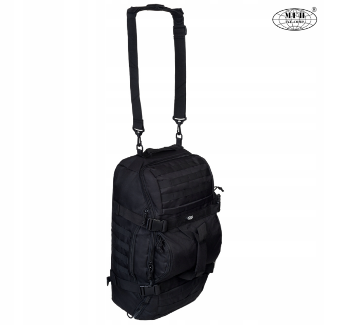 Kelioninis krepšys-kuprinė "Travel", juodas, MFH